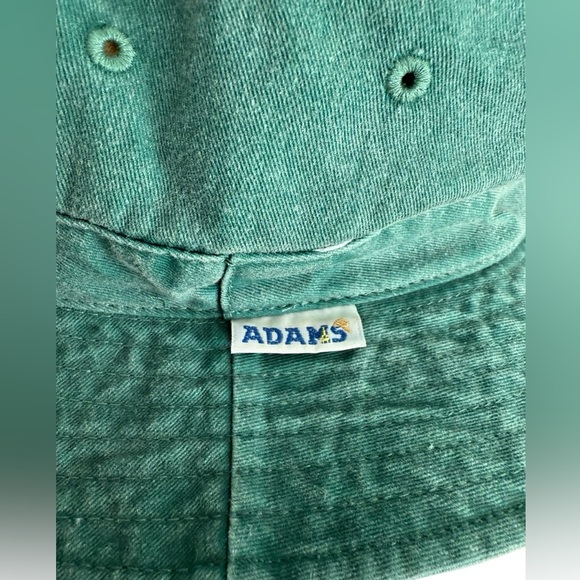 Adams Headwear Cotton Bucket Forest Green - Picture 4 of 8